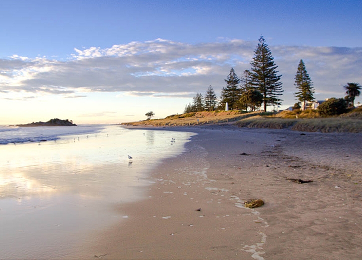 within 100m walk to any of Mt Maunganui beaches